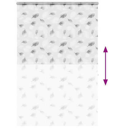 Doucherolgordijn met cassette 150x240 cm stofbreedte 146 cm