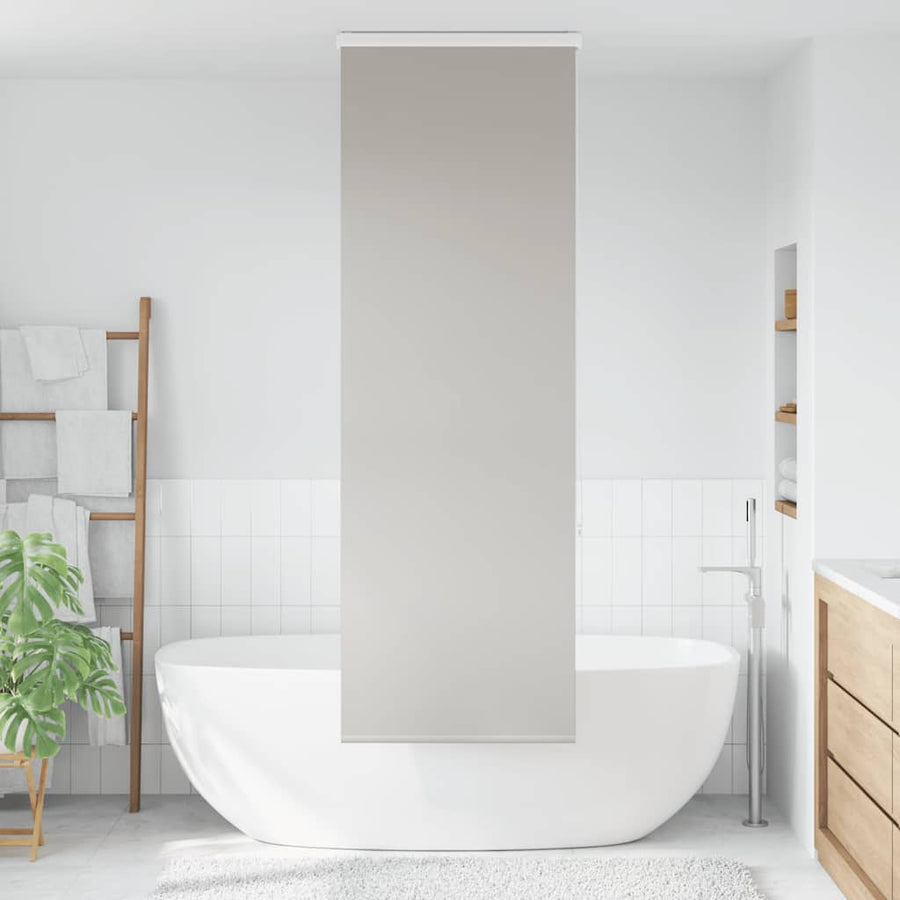 Doucherolgordijn met cassette 60x240 cm stofbreedte 56 cm