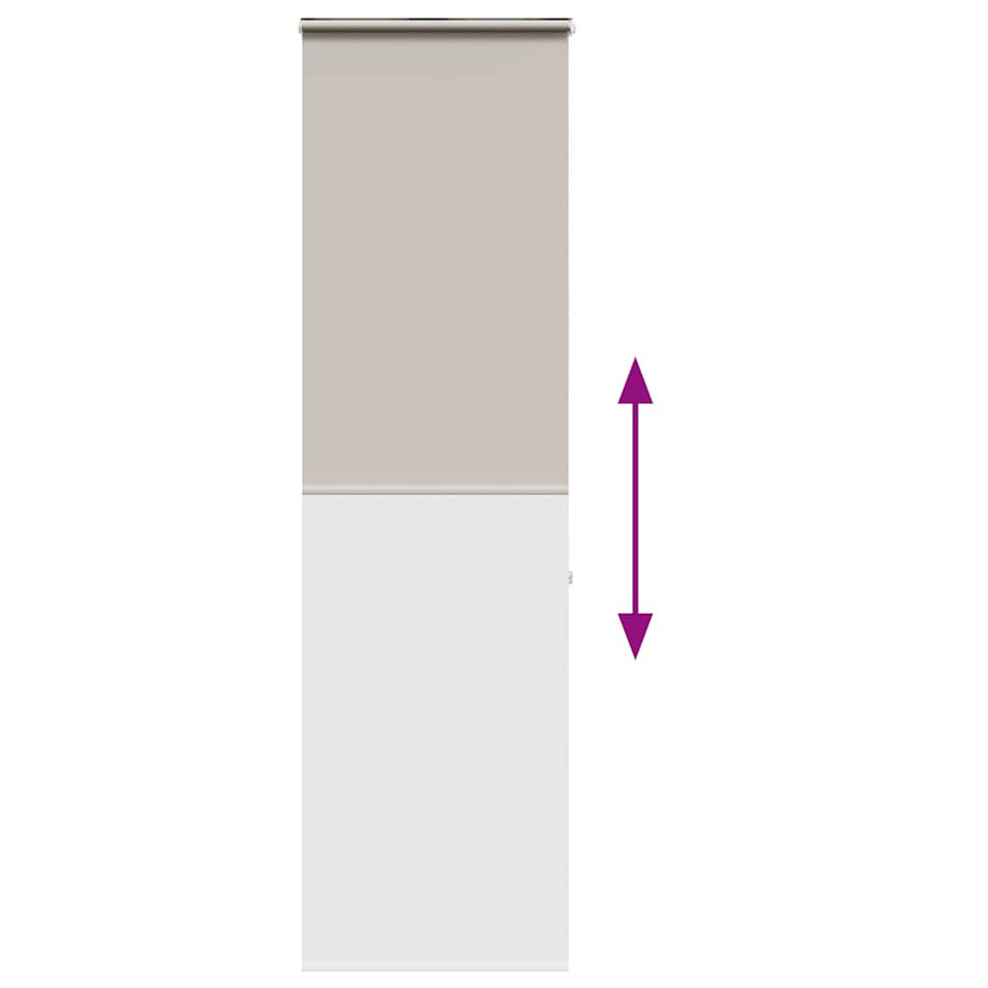 Doucherolgordijn met cassette 60x240 cm stofbreedte 56 cm