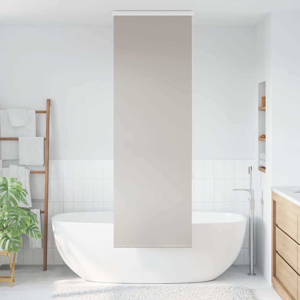Doucherolgordijn met cassette 70x240 cm stofbreedte 66 cm