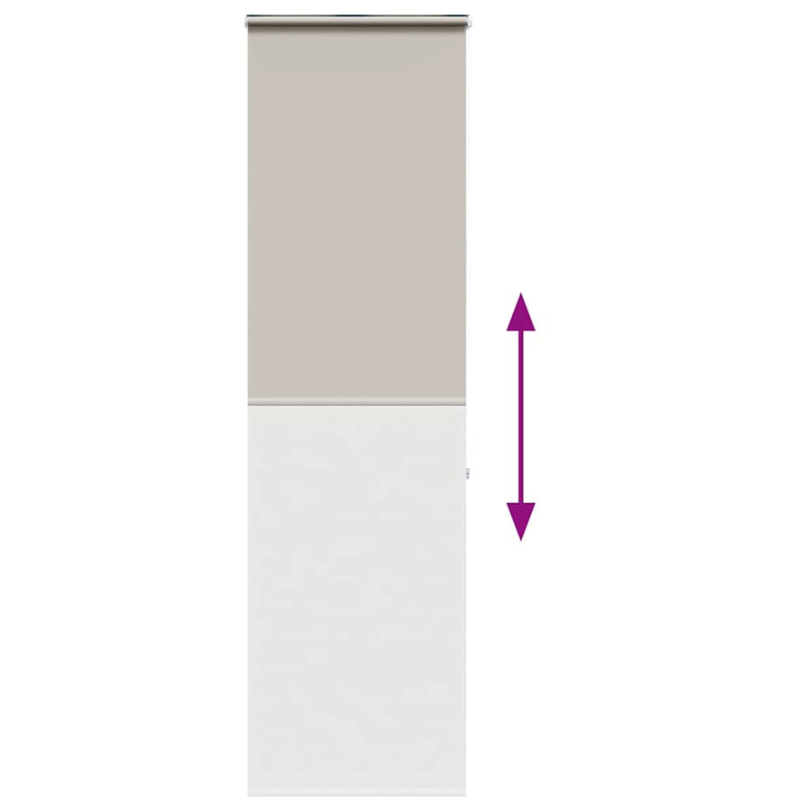 Doucherolgordijn met cassette 70x240 cm stofbreedte 66 cm