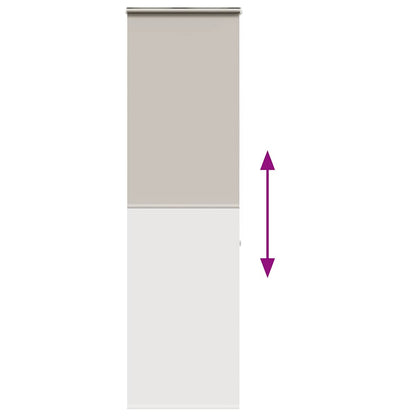Doucherolgordijn met cassette 80x240 cm stofbreedte 76 cm