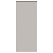 Doucherolgordijn met cassette 90x240 cm grijs