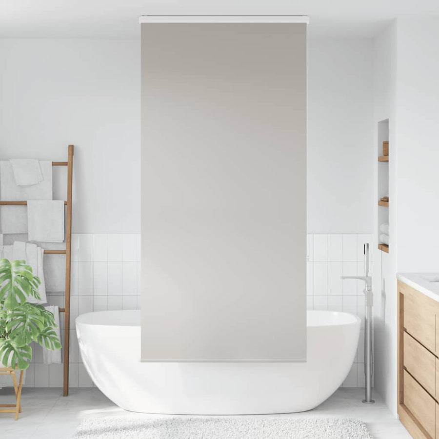 Doucherolgordijn met cassette 100x240 cm stofbreedte 96 cm