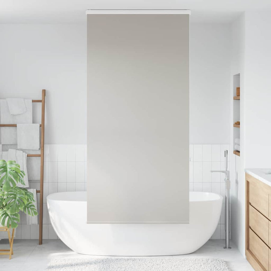 Doucherolgordijn met cassette 110x240 cm stofbreedte 106 cm