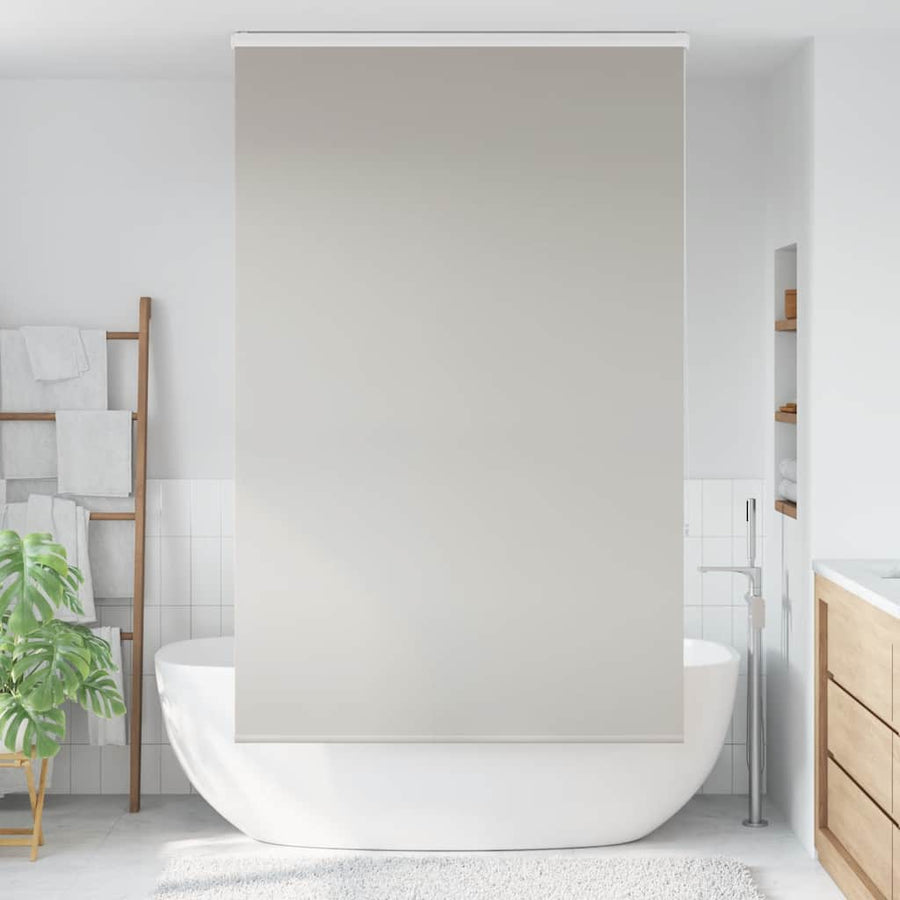 Doucherolgordijn met cassette 130x240 cm stofbreedte 126 cm