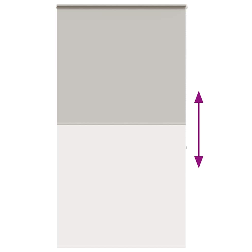 Doucherolgordijn met cassette 130x240 cm stofbreedte 126 cm