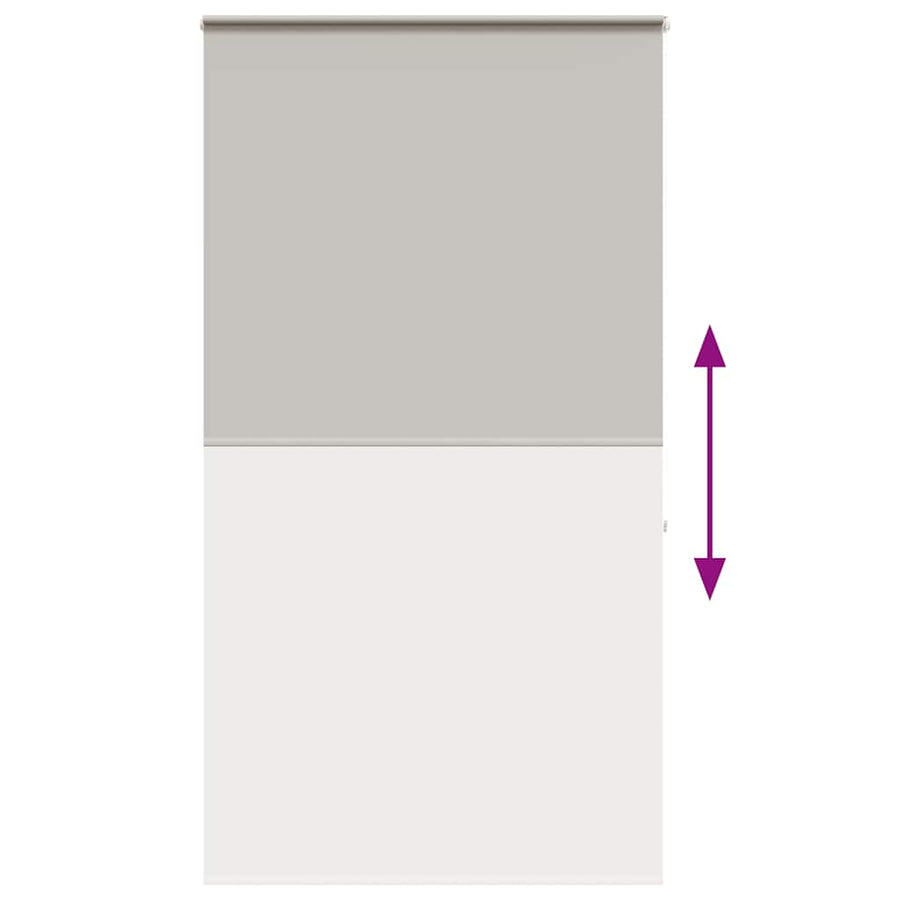 Doucherolgordijn met cassette 130x240 cm stofbreedte 126 cm