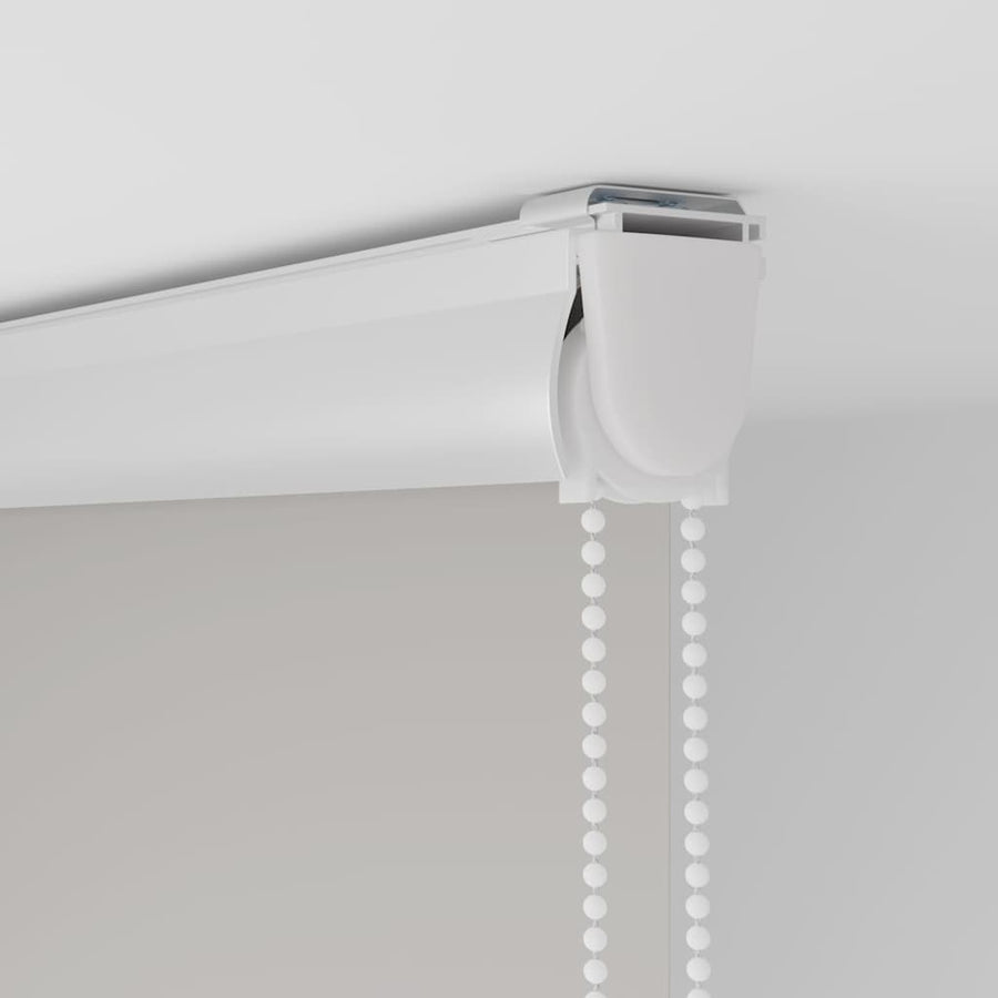 Doucherolgordijn met cassette 130x240 cm stofbreedte 126 cm