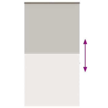 Doucherolgordijn met cassette 140x240 cm stofbreedte 136 cm
