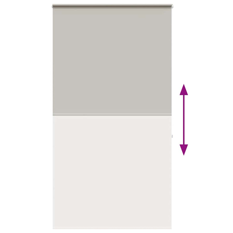 Doucherolgordijn met cassette 140x240 cm stofbreedte 136 cm
