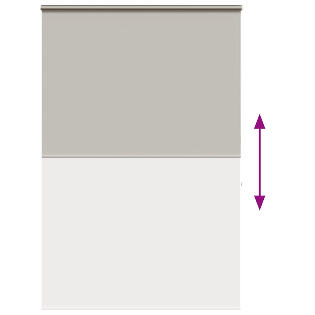 Doucherolgordijn met cassette 160x240 cm stofbreedte 156 cm