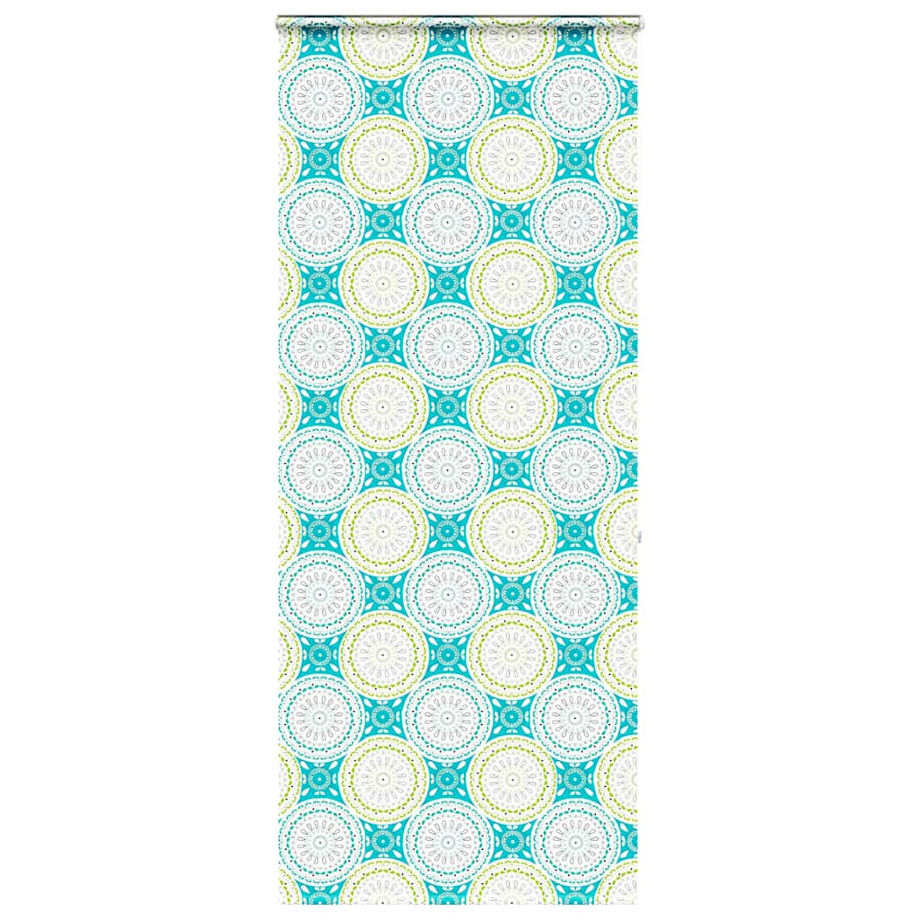Doucherolgordijn met cassette 110x240 cm stofbreedte 106 cm