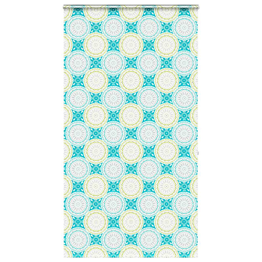 Doucherolgordijn met cassette 130x240 cm stofbreedte 126 cm