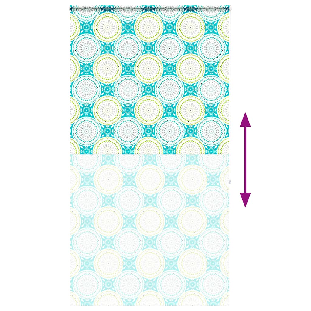 Doucherolgordijn met cassette 140x240 cm stofbreedte 136 cm