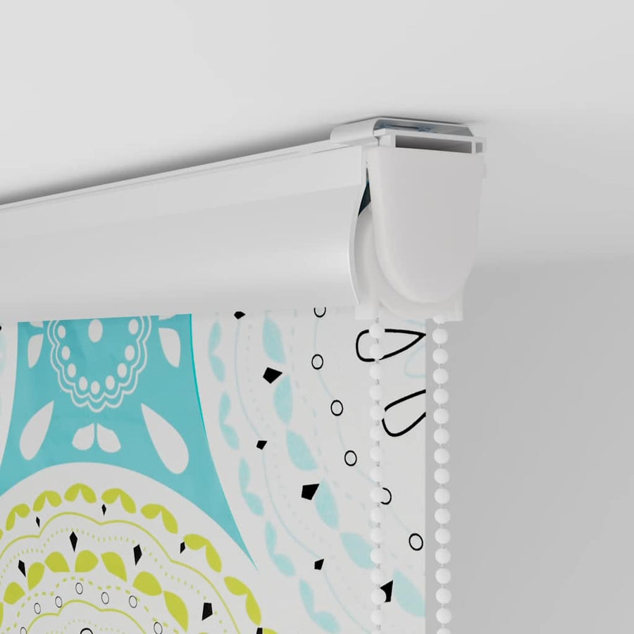 Doucherolgordijn met cassette 140x240 cm stofbreedte 136 cm