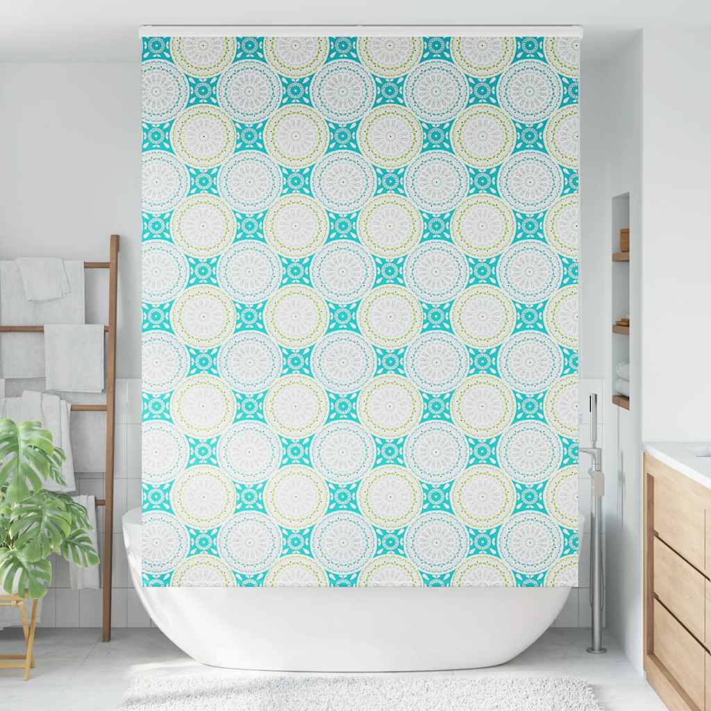Doucherolgordijn met cassette 150x240 cm stofbreedte 146 cm