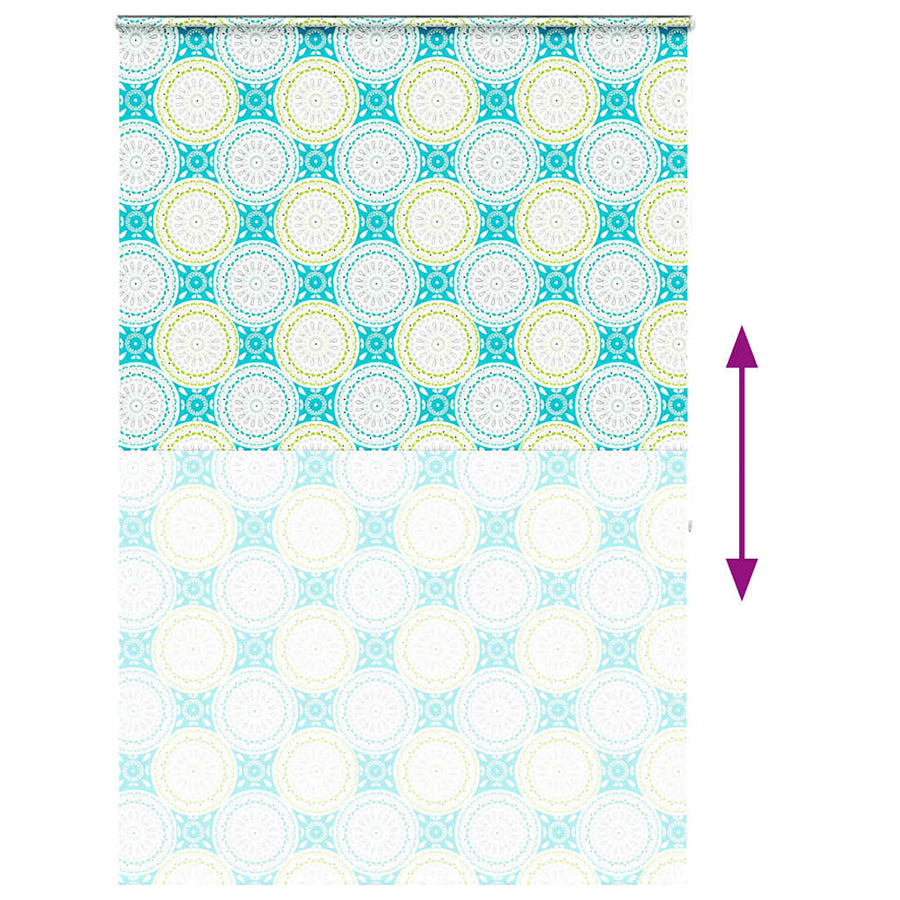 Doucherolgordijn met cassette 150x240 cm stofbreedte 146 cm