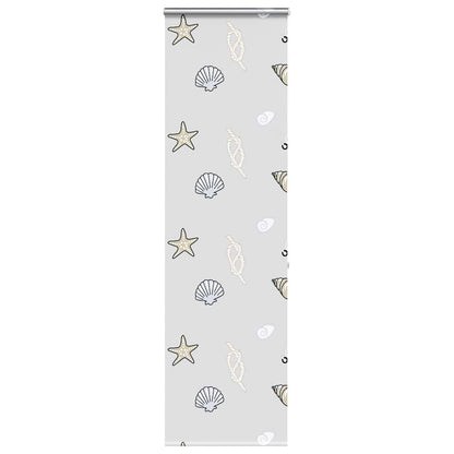 Doucherolgordijn met cassette 60x240 cm stofbreedte 56 cm