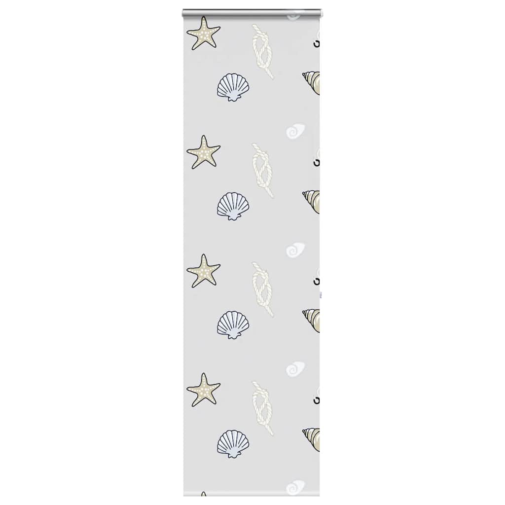 Doucherolgordijn met cassette 70x240 cm stofbreedte 66 cm