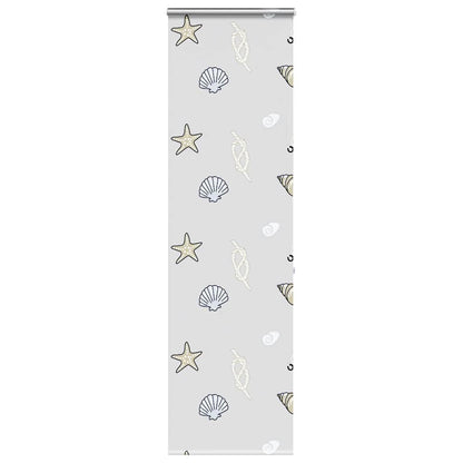 Doucherolgordijn met cassette 70x240 cm stofbreedte 66 cm