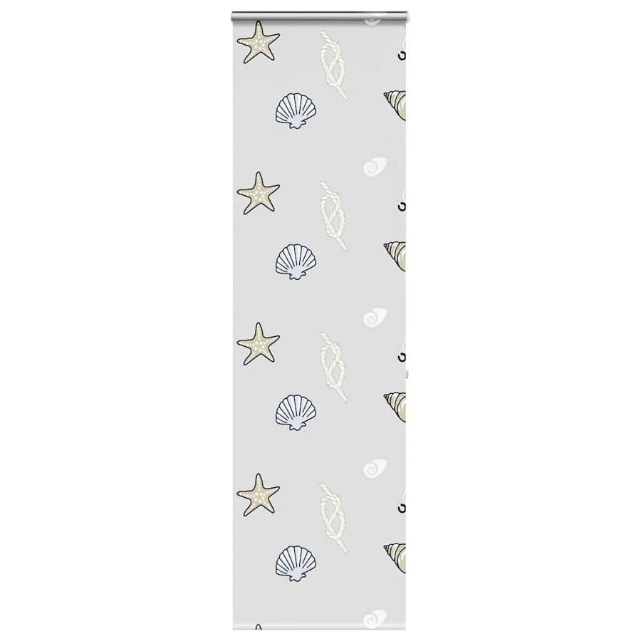 Doucherolgordijn met cassette 70x240 cm stofbreedte 66 cm