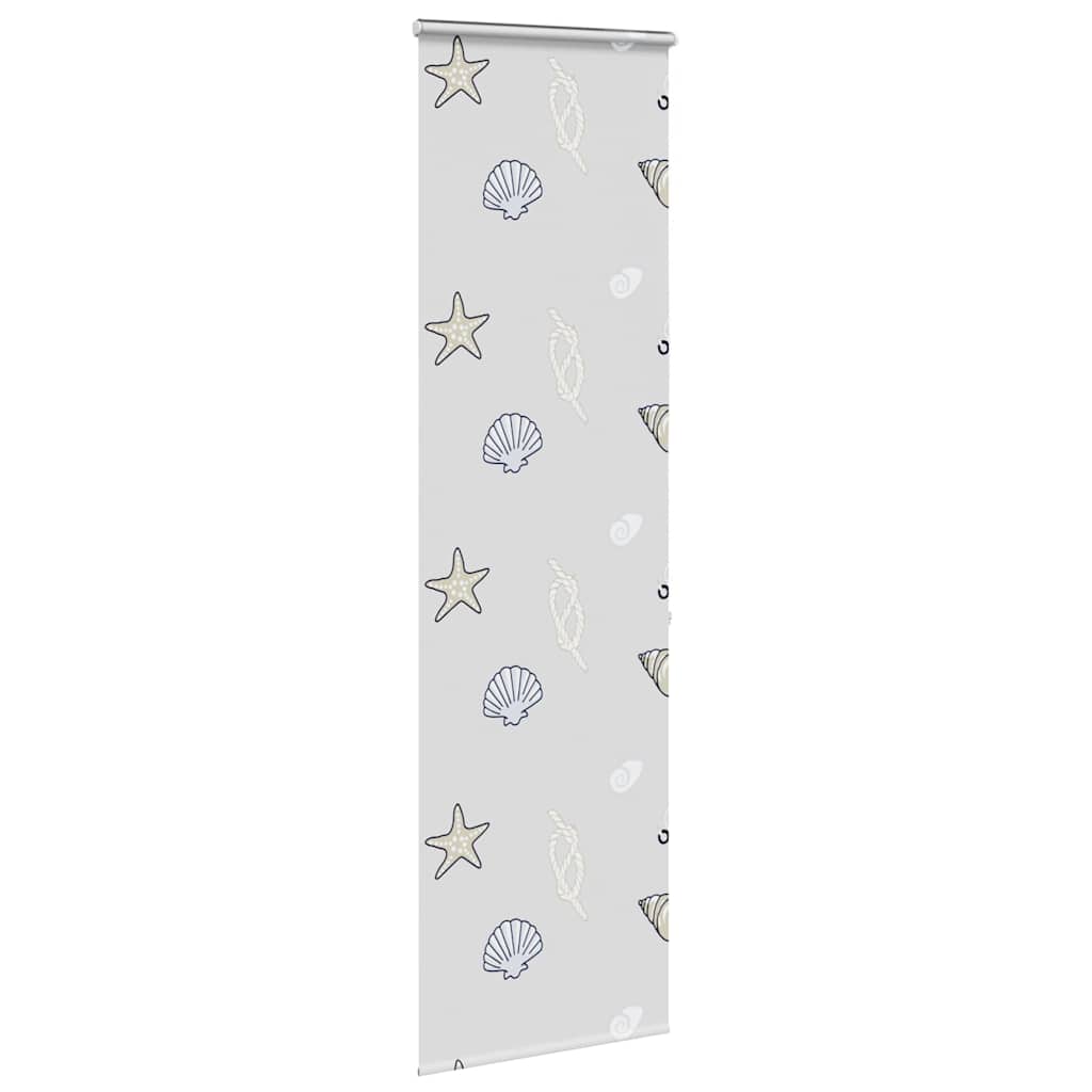Doucherolgordijn met cassette 70x240 cm stofbreedte 66 cm