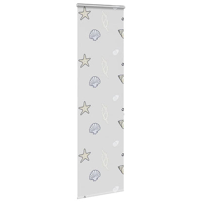 Doucherolgordijn met cassette 70x240 cm stofbreedte 66 cm