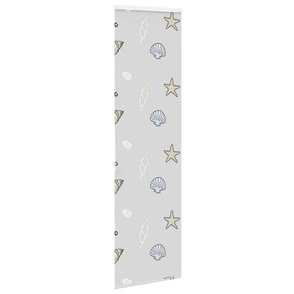 Doucherolgordijn met cassette 70x240 cm stofbreedte 66 cm