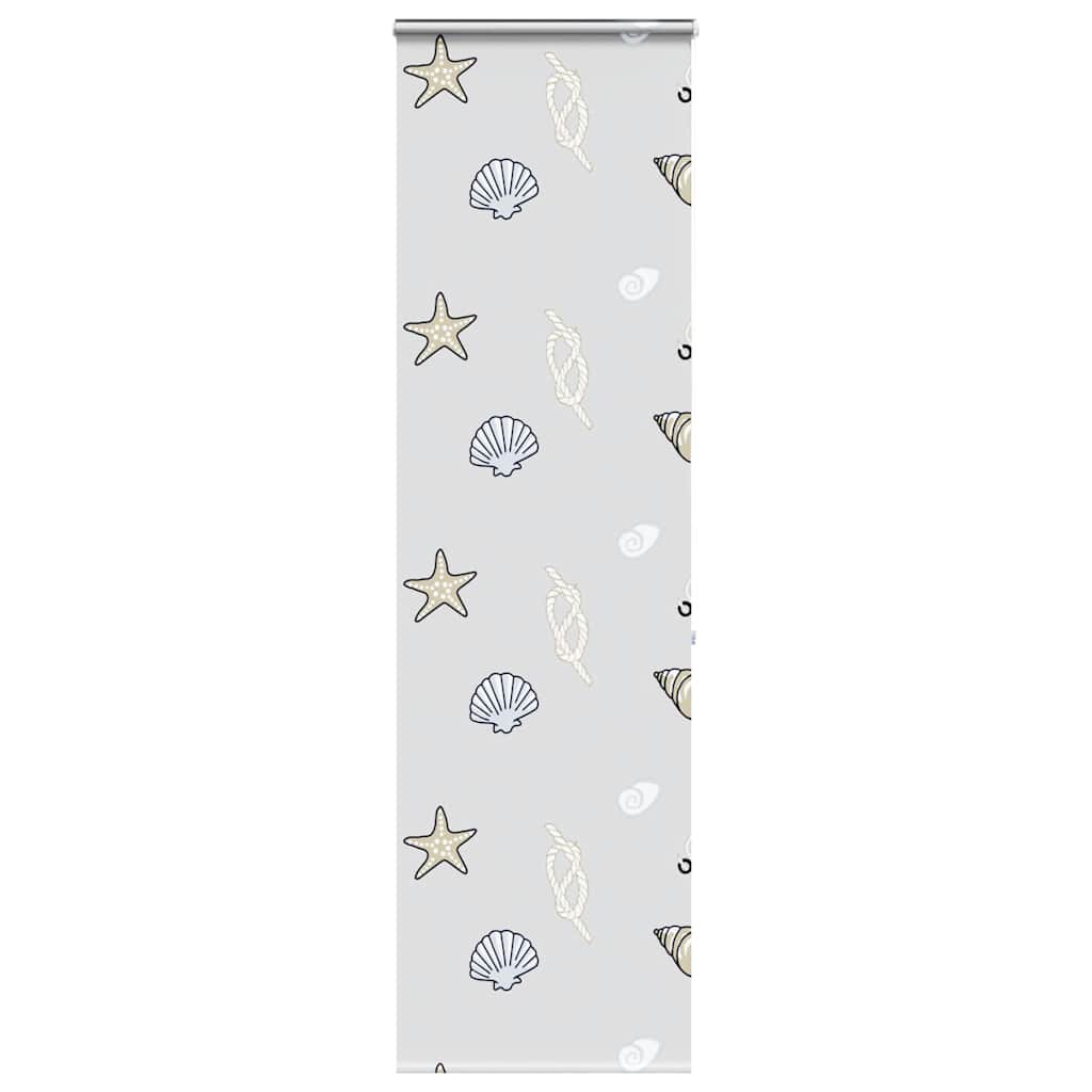 Doucherolgordijn met cassette 80x240 cm stofbreedte 76 cm