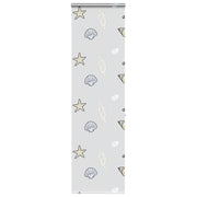 Shower roller blind with cassette 80x240 cm fabric width 76 cm