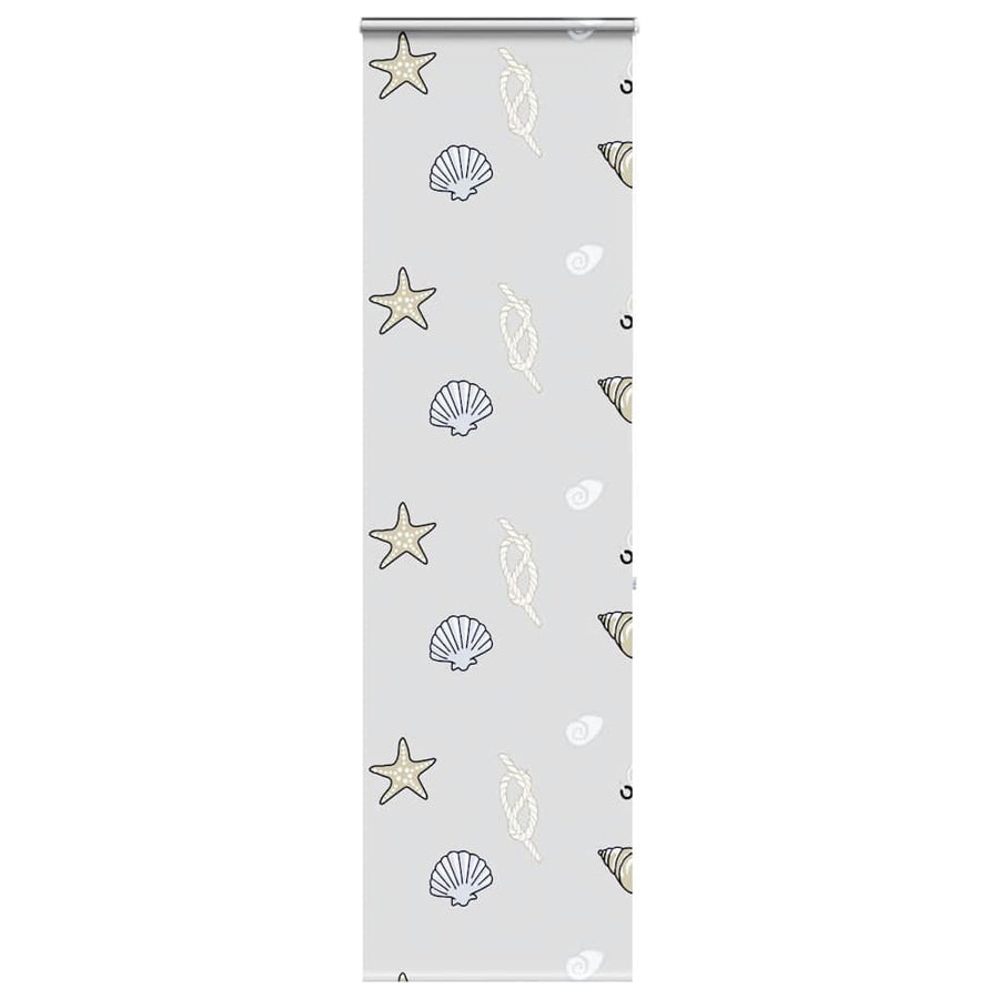 Doucherolgordijn met cassette 80x240 cm stofbreedte 76 cm