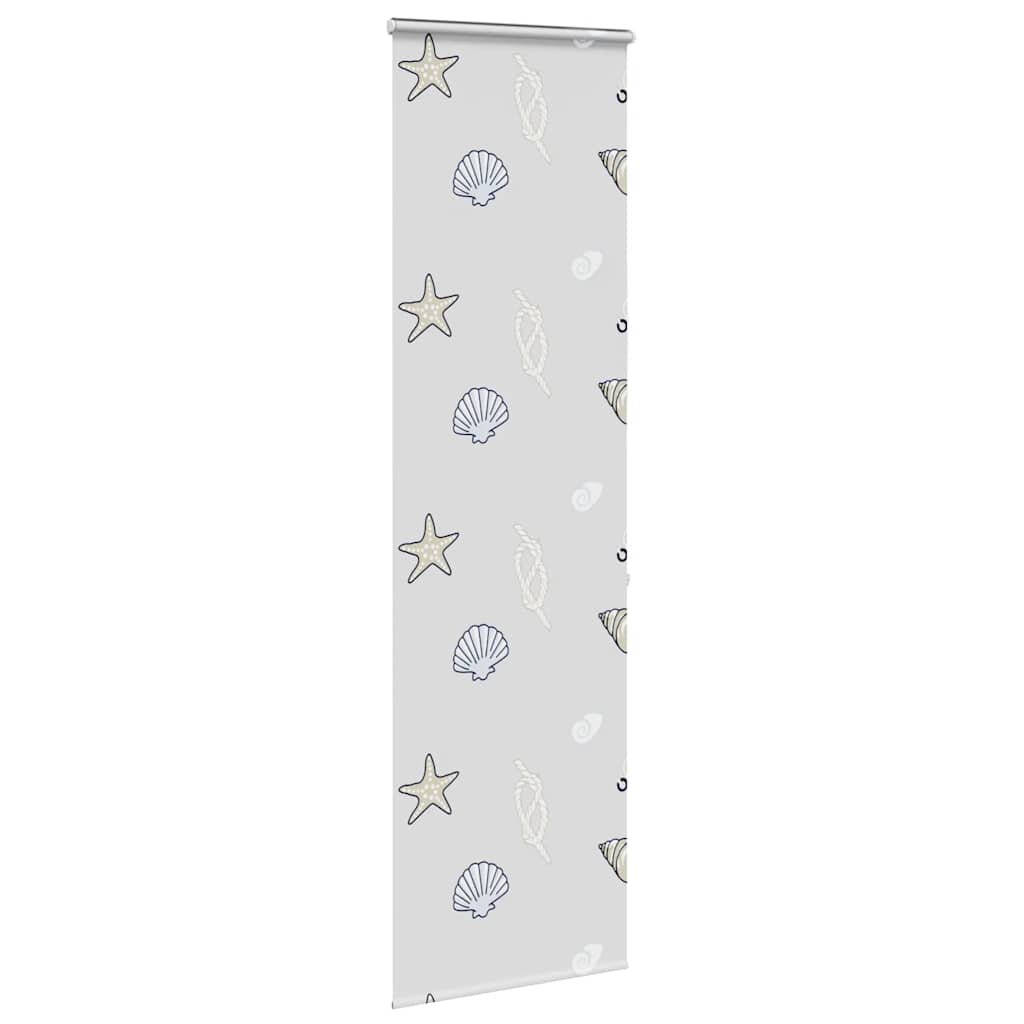 Doucherolgordijn met cassette 80x240 cm stofbreedte 76 cm
