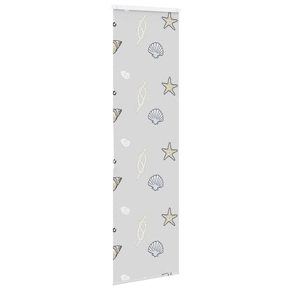 Doucherolgordijn met cassette 80x240 cm stofbreedte 76 cm