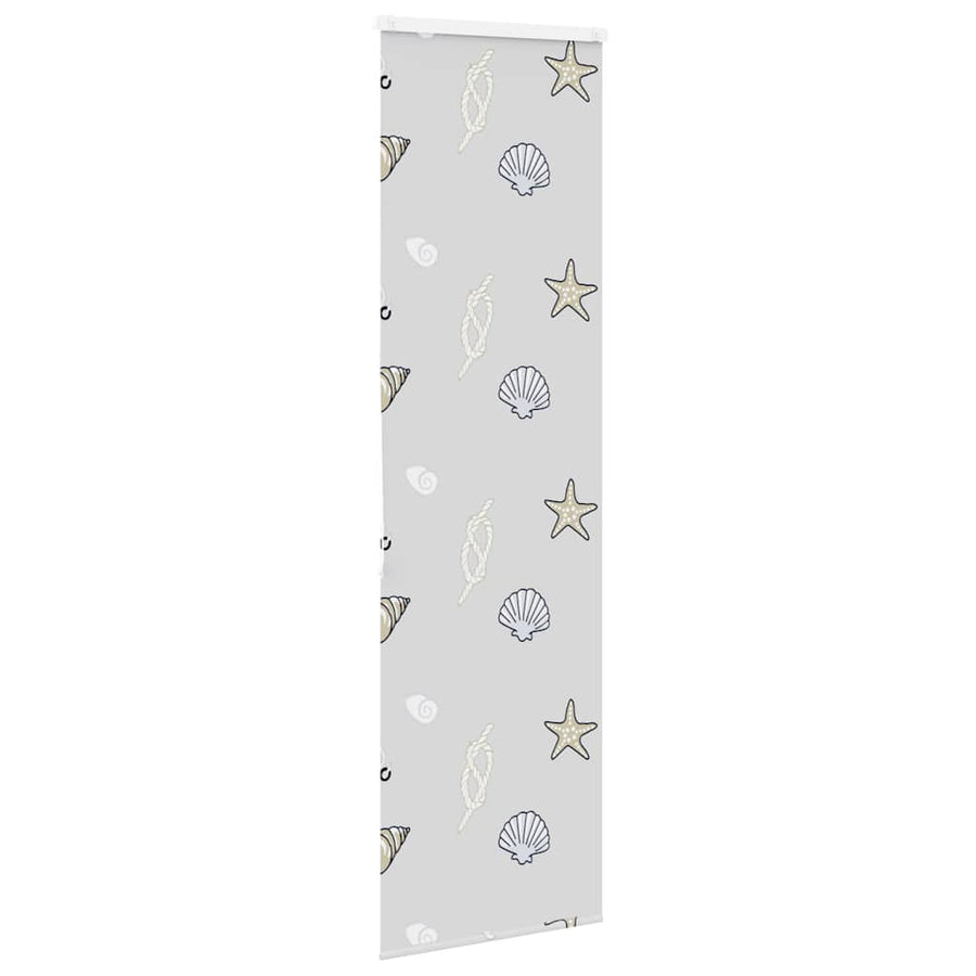 Doucherolgordijn met cassette 80x240 cm stofbreedte 76 cm