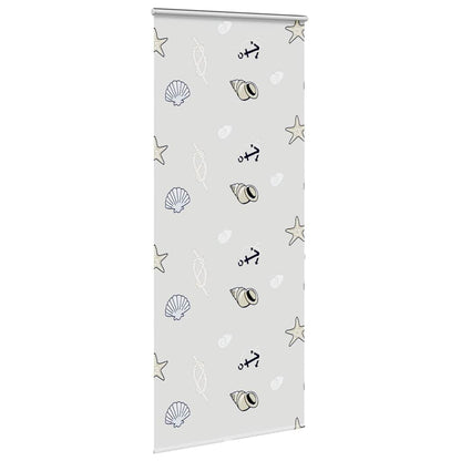 Doucherolgordijn met cassette 90x240 cm stofbreedte 86 cm