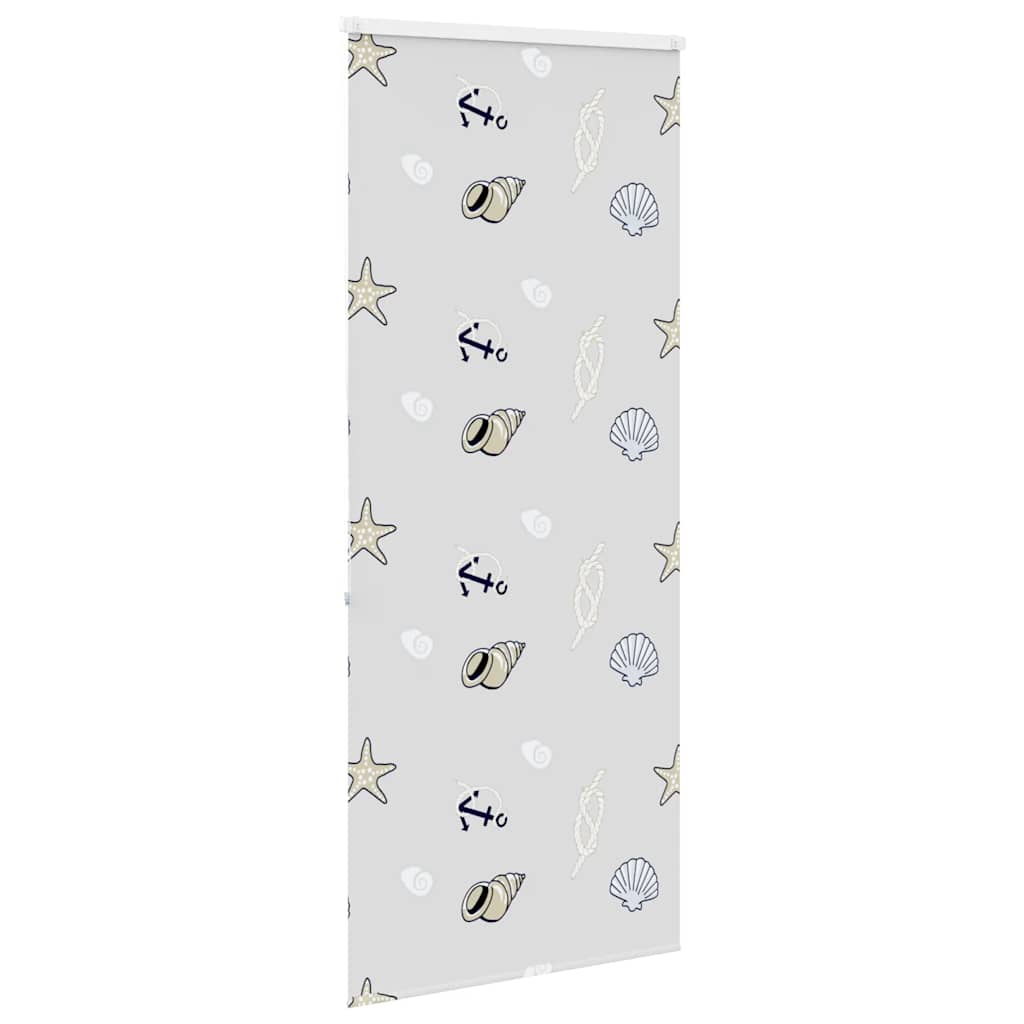 Doucherolgordijn met cassette 90x240 cm stofbreedte 86 cm