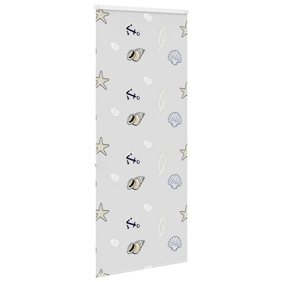 Doucherolgordijn met cassette 90x240 cm stofbreedte 86 cm