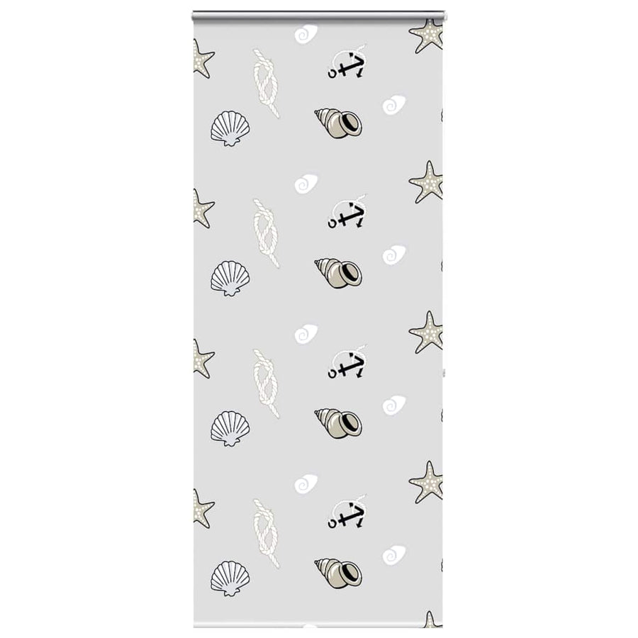 Doucherolgordijn met cassette 100x240 cm stofbreedte 96 cm