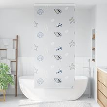 Doucherolgordijn met cassette 100x240 cm stofbreedte 96 cm