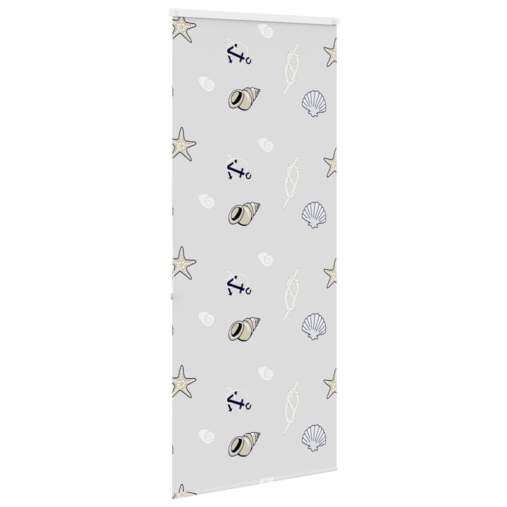 Doucherolgordijn met cassette 100x240 cm stofbreedte 96 cm