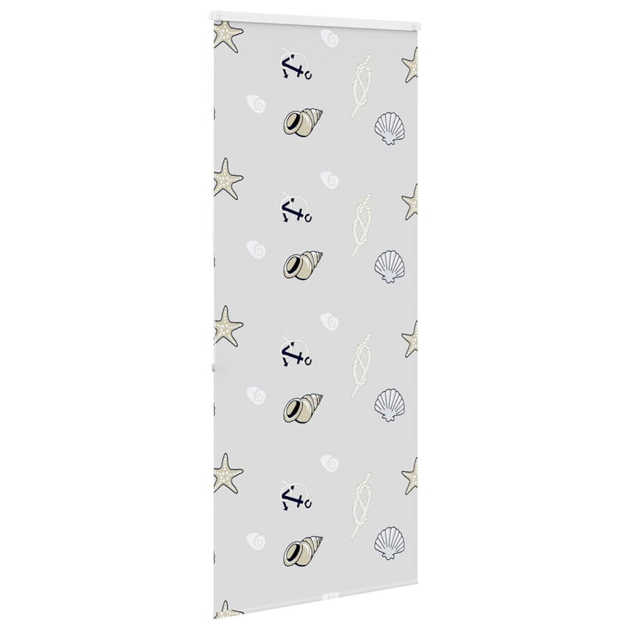 Doucherolgordijn met cassette 100x240 cm stofbreedte 96 cm