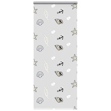 Doucherolgordijn met cassette 110x240 cm stofbreedte 106 cm