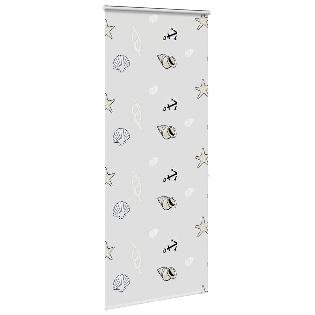 Doucherolgordijn met cassette 110x240 cm stofbreedte 106 cm