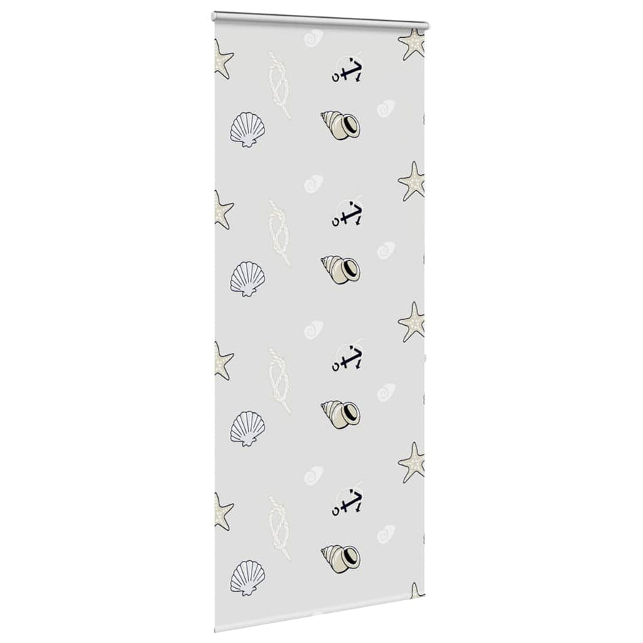 Doucherolgordijn met cassette 110x240 cm stofbreedte 106 cm
