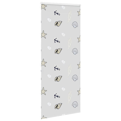 Doucherolgordijn met cassette 110x240 cm stofbreedte 106 cm