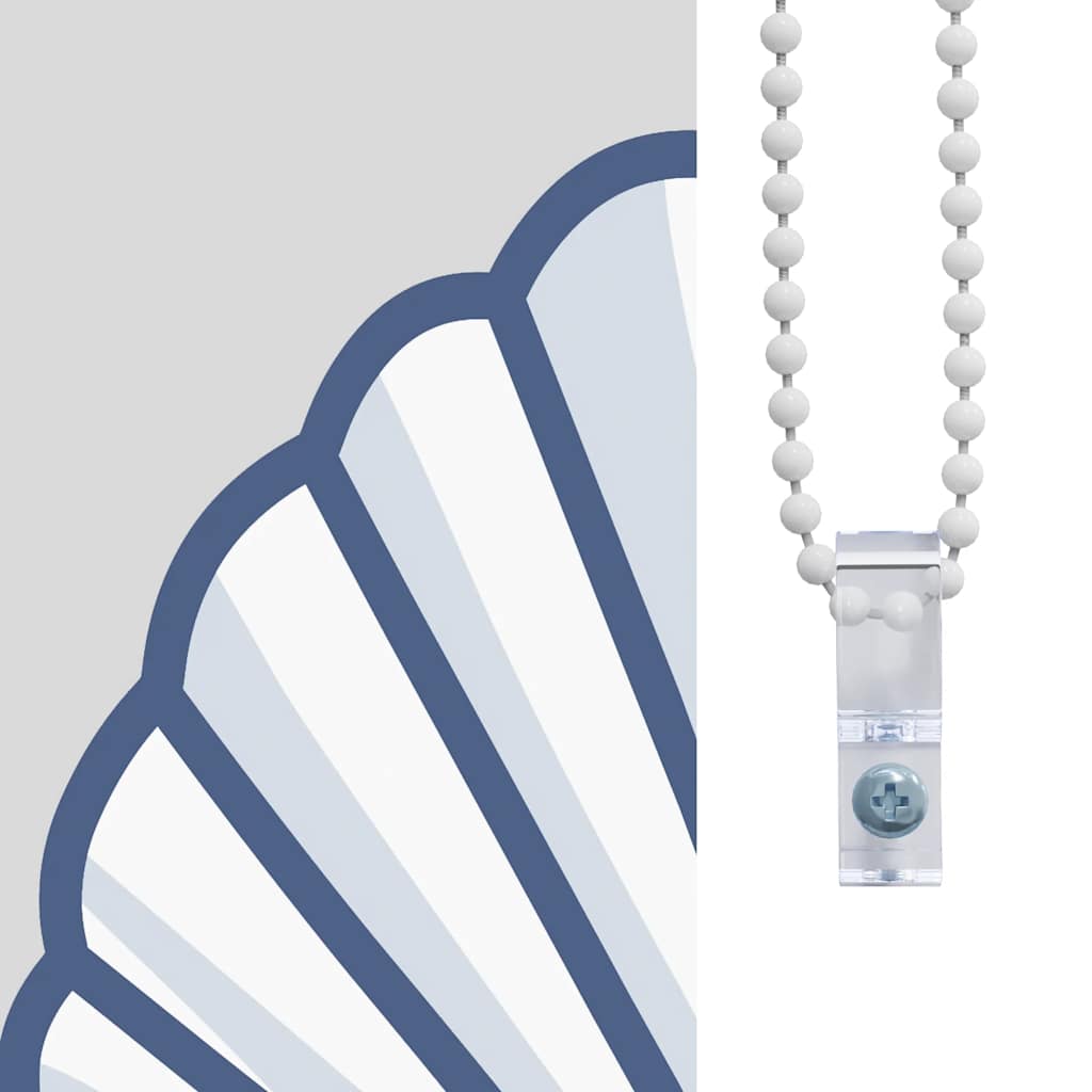 Doucherolgordijn met cassette 120x240 cm stofbreedte 116 cm