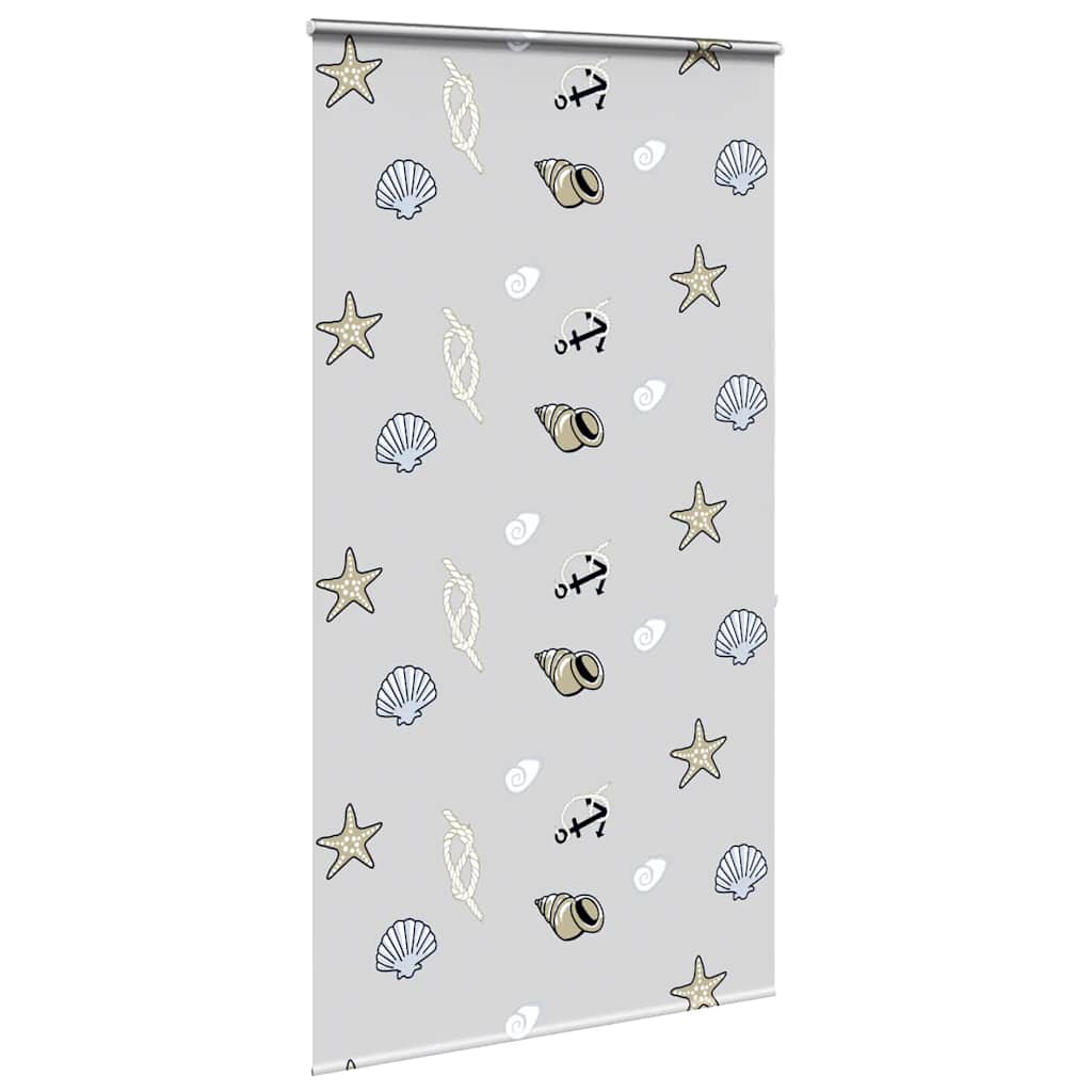 Doucherolgordijn met cassette 130x240 cm stofbreedte 126 cm