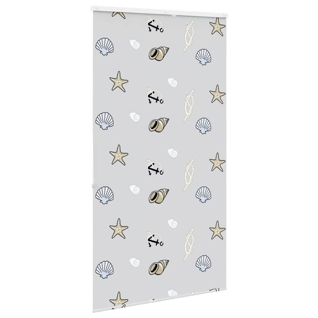 Doucherolgordijn met cassette 130x240 cm stofbreedte 126 cm