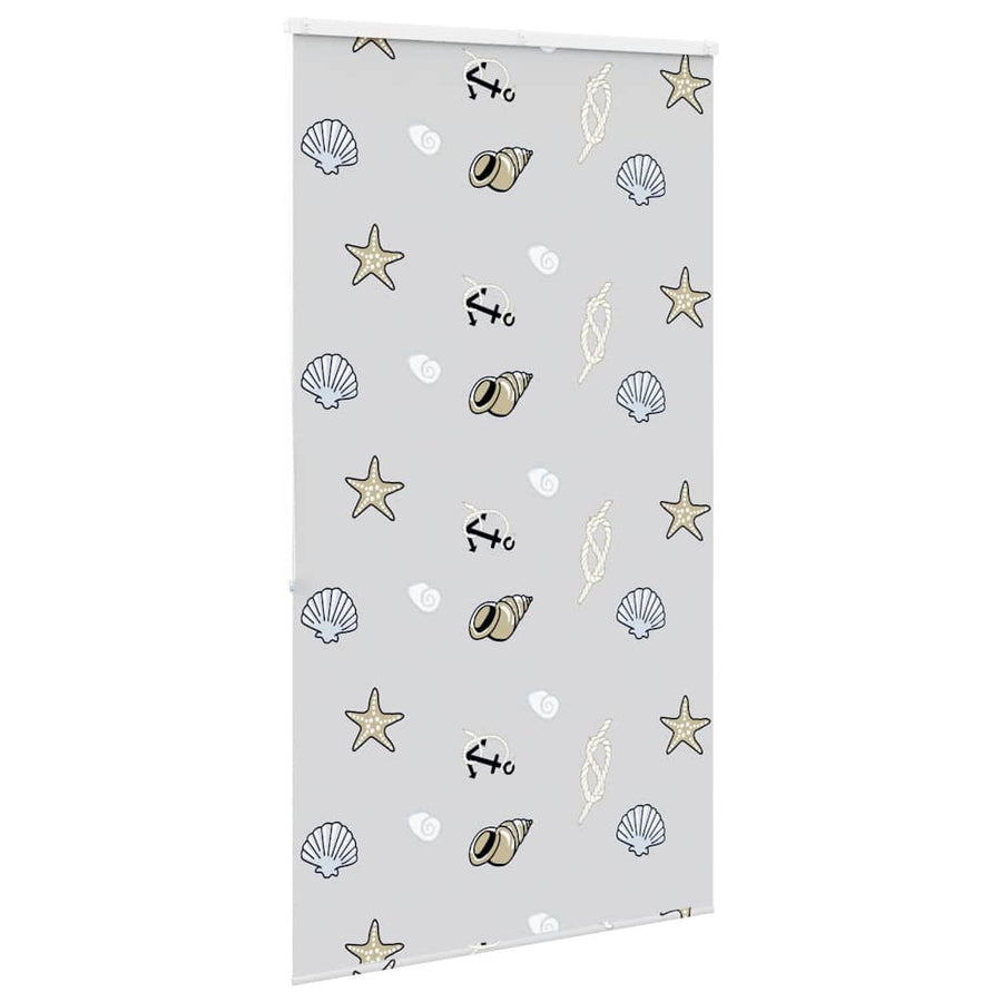 Doucherolgordijn met cassette 130x240 cm stofbreedte 126 cm